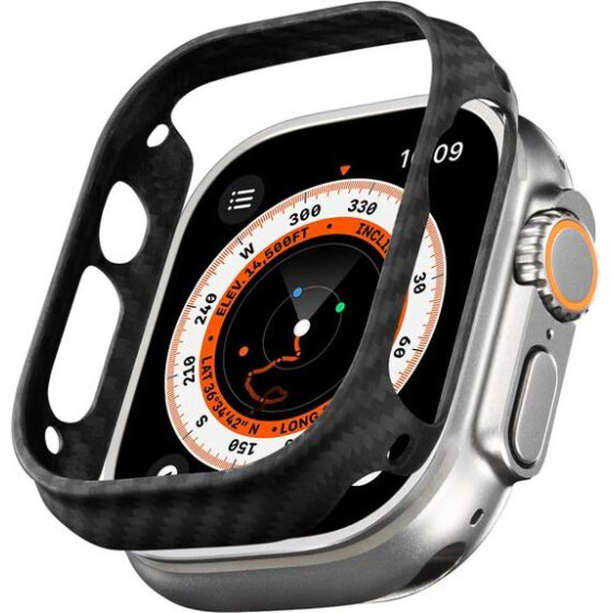 Pitaka Air case, black/grey - Apple Watch Ultra 49 mm - (KW3001A)