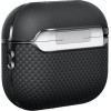 Pitaka Aramid Fiber Magnetic Case, black/gray - AirPods Pro2 - (APM2401)
