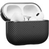 Pitaka Aramid Fiber Magnetic Case, black/gray - AirPods Pro2 - (APM2401)