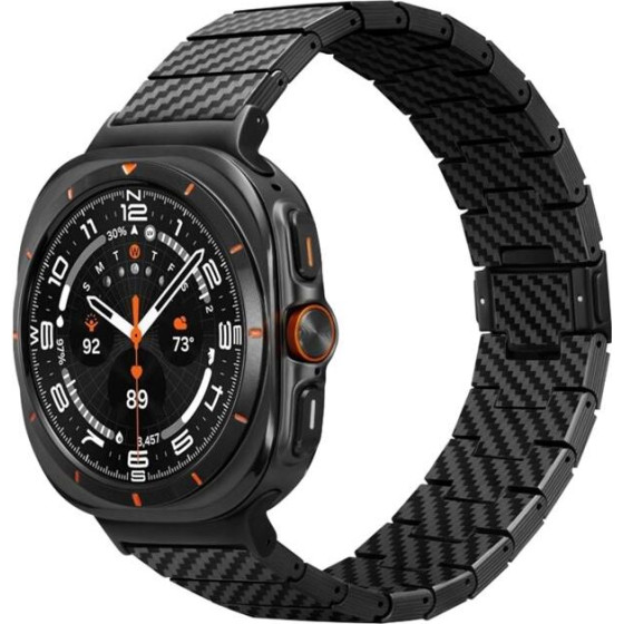 Pitaka Carbon fiber strap, black - Galaxy Watch, Galaxy Watch Ultra - (SAW2402)