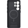 Pitaka PIN Button Case, Black/Grey Plain - Samsung Galaxy S25 Ultra - (PBS2501U)