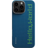 Pitaka Tactile Woven Case, Hello World - iPhone 16 Pro Max - (KI1602HWTP)