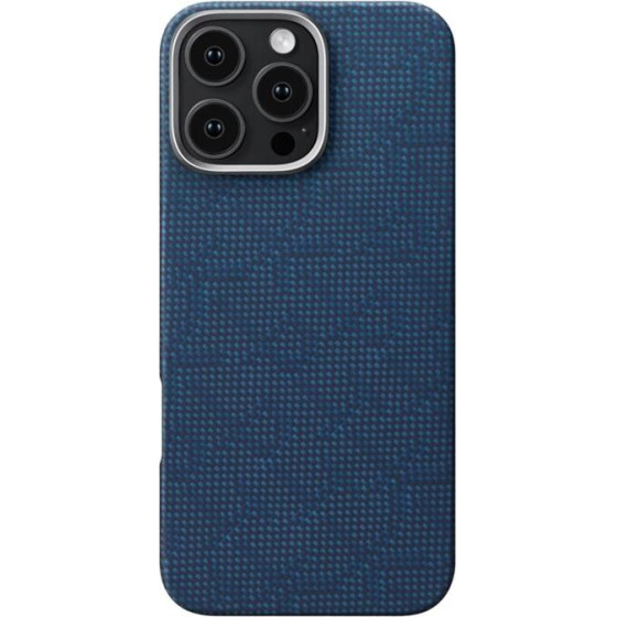 Pitaka Tactile Woven Case, PTK Dark Blue - iPhone 16 Pro Max - (KI1603PTKP)