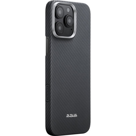 Pitaka Ultra-Slim Case, Black/Grey (PitaTap) - iPhone 16 Pro Max - (KI1602PAM)