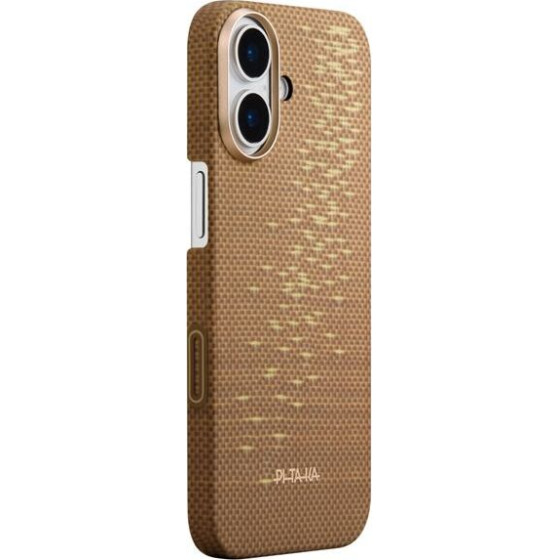 Pitaka Ultra-Slim Case, Golden Glint - iPhone 17 - (KI1701AG)