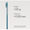 Pitaka Ultra-Slim Case, Lucid Blue - iPhone 17 - (KI1702AG)