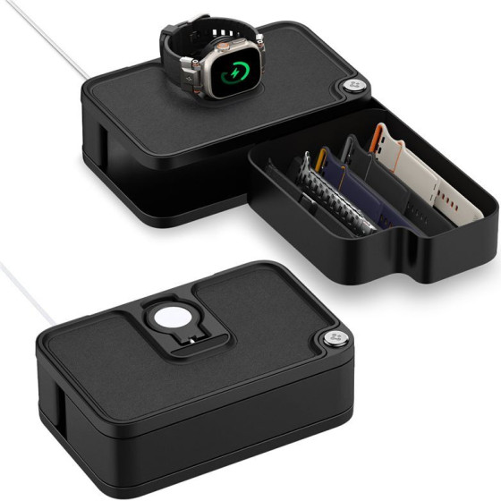 Spigen Apple Watch & Band & ETC Organizer S340, black - (AMP07602)