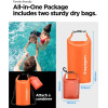 Spigen Aqua Shield WaterProof Dry Bag 20L + 2L A630, sunset orange - (AMP06025)