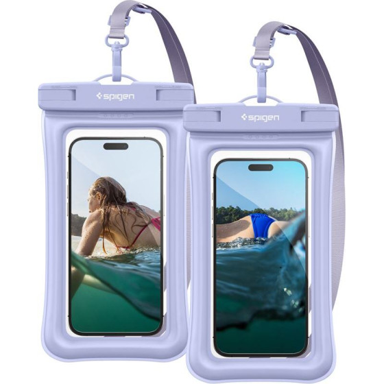 Spigen Aqua Shield WaterProof Floating Case A610 2 Pack, aqua blue - (ACS06016)