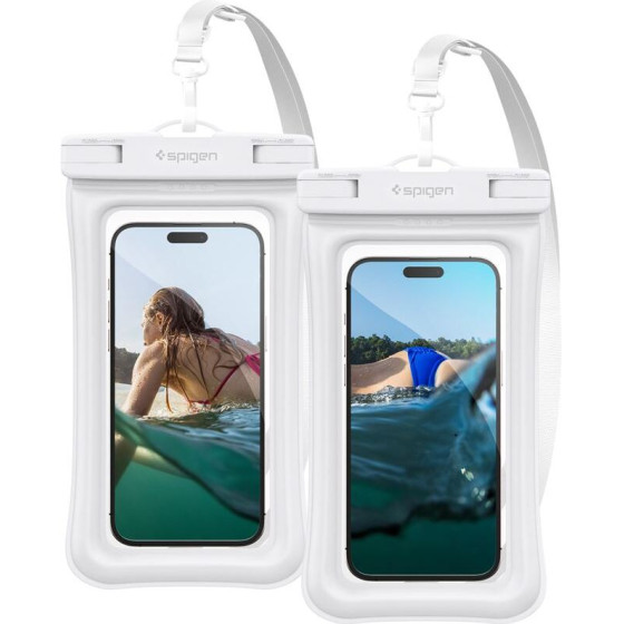 Spigen Aqua Shield WaterProof Floating Case A610 2 Pack, white - (ACS06017)