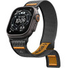 Spigen Athlex Air 2 Active Band, black orange - Apple Watch 49mm/46mm/45mm/44mm - (AMP10607)