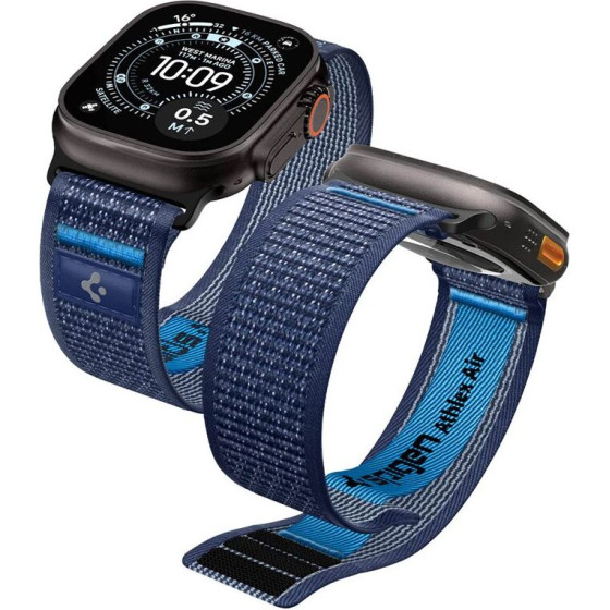 Spigen Athlex Air 2 Active Band, navy blue - Apple Watch 49mm/46mm/45mm/44mm - (AMP10608)