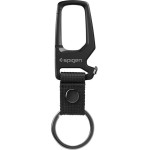 Spigen Carabiner With KeyRing 1 Pack, black - (AHP06961)