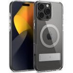 Spigen Caseology Capella MagSafe Kickstand, clear gray - iPhone 16 Pro - (ACS08185)