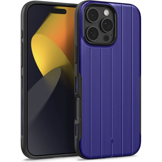 Spigen Caseology Dual Grip MagSafe, cobalt blue - iPhone 16 Pro - (ACS08180)