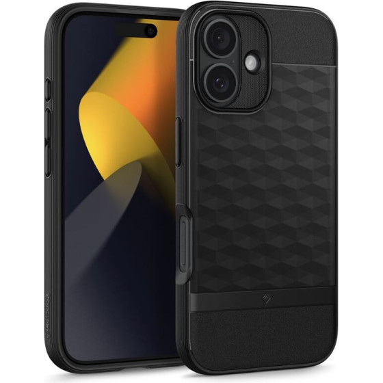 Spigen Caseology Parallax MagSafe, matte black - iPhone 16 - (ACS08232)