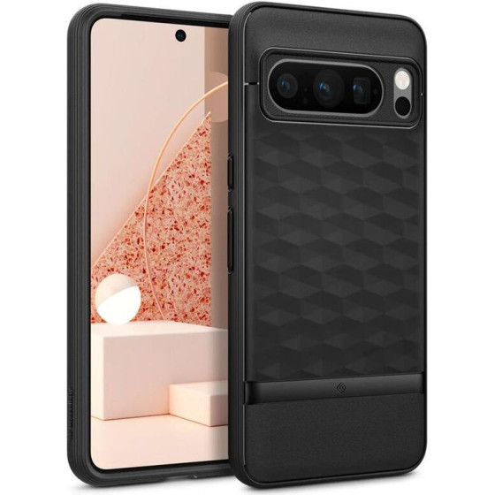 Spigen Caseology Parallax matte black - Google Pixel 8 Pro - (ACS06335)