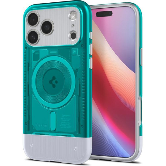 Spigen Classic C1 MagSafe, bondi blue - iPhone 17 Pro - (ACS10358)