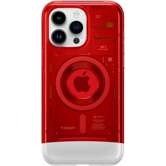 Spigen Classic C1 MagSafe, ruby - iPhone 15 Pro Max - (ACS06609)