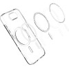 Spigen Crystal Flex MagSafe, clear white - iPhone 16e - (ACS09127)