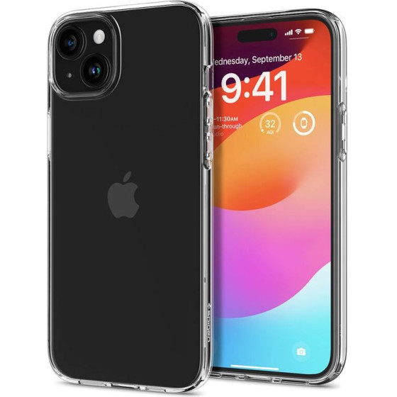 Spigen Crystal Flex, crystal clear - iPhone 15 - (ACS06481)