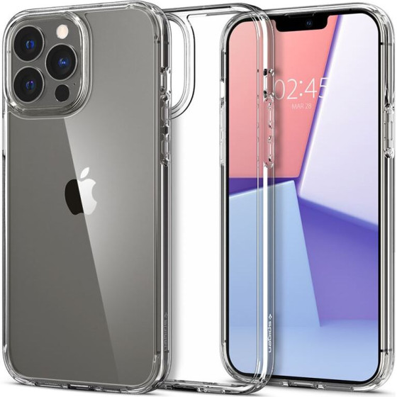 Spigen Crystal Hybrid, crystal clear - iPhone 13 Pro Max - (ACS03242)