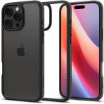Spigen Crystal Hybrid, matte black - iPhone 16 Pro Max - (ACS08031)