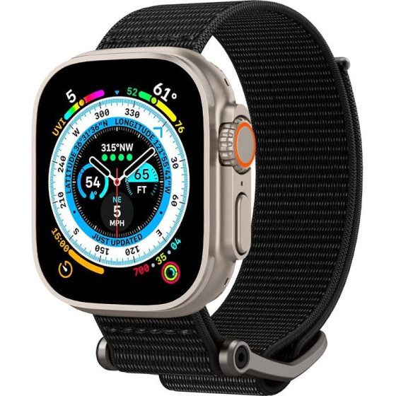 Spigen DuraPro Flex, black - Apple Watch 49mm/46mm/45mm/44mm/42mm - (AMP02465)