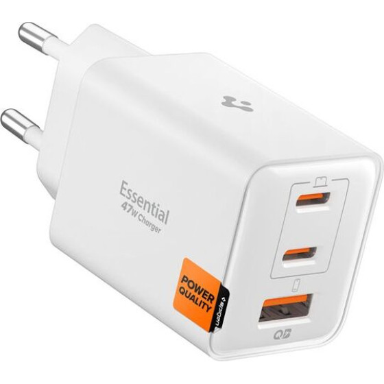 Spigen Essential 47W Wall Charger EE473EU, white - (ACH09464)
