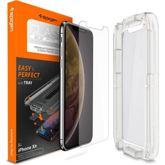 Spigen Glas.tR EZ Fit - iPhone XR - (064GL24818)