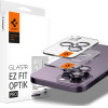 Spigen Glass EZ Fit Optik Pro 2 Pack, deep purple - iPhone 14 Pro/iPhone 14 Pro Max - (AGL05597)