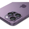 Spigen Glass EZ Fit Optik Pro 2 Pack, deep purple - iPhone 14 Pro/iPhone 14 Pro Max - (AGL05597)