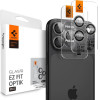 Spigen Glass tR EZ Fit Optik Pro 2 Pack, gray - iPhone 17/16/15/14 Pro / 17/16/15/14 Pro Max - (AGL10125)