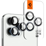 Spigen Glass tR EZ Fit Optik Pro 2 Pack, zero one - iPhone 17/16/15/14 Pro / 17/16/15/14 Pro Max - (AGL06159)