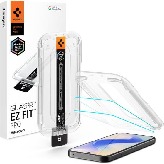 Spigen Glass tR EZ Fit Pro 2 Pack, transparency - Google Pixel 2026a - (AGL11364)