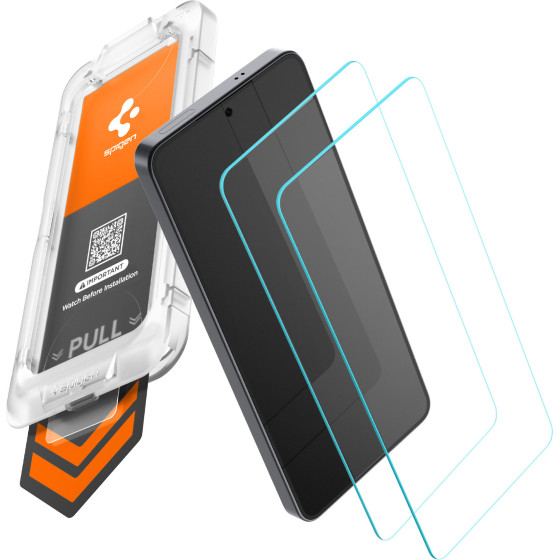 Spigen Glass tR EZ Fit Pro HD 2 Pack, transparency - Samsung Galaxy S2026 - (AGL11095)