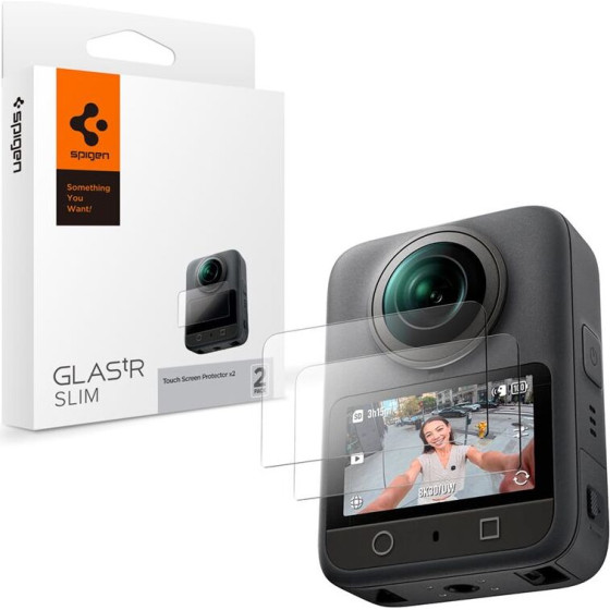 Spigen Glass tR Slim 2 Pack - DJI Osmo 360 - (AGL10796)