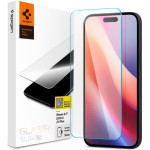 Spigen Glass tR Slim HD 1 Pack, transparency - iPhone 16/15 Plus - (AGL06890)