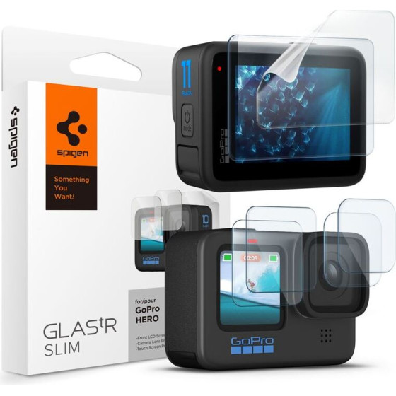 Spigen Glass tR SLIM Multi Pack F2P/L2P - GoPro Hero 4K - (AGL09190)