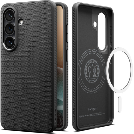 Spigen Liquid Air MagSafe, matte black - Samsung Galaxy S2026+ - (ACS10704)