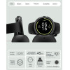 Spigen Liquid Air V2, matte black - Google Pixel Watch 4 45mm - (ACS11222)