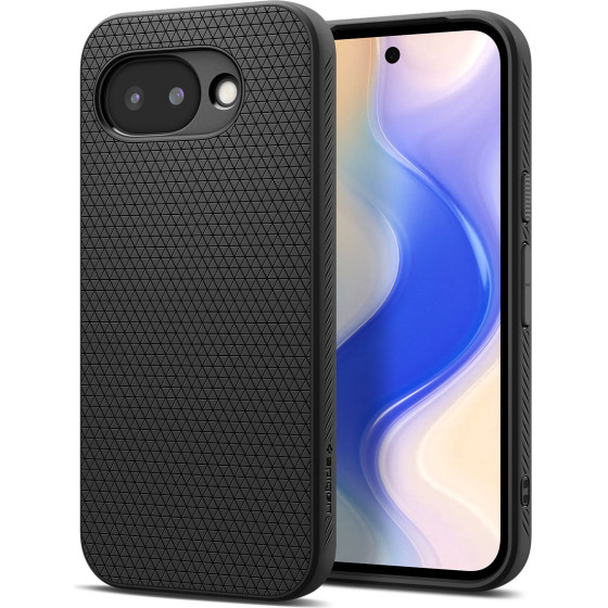 Spigen Liquid Air, matte black - Google Pixel 2026a - (ACS11285)