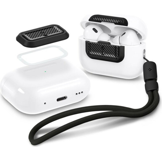 Spigen Lock Fit M, carbon - AirPods Pro (2nd/1st Gen) - (ASD06156)