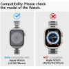 Spigen Modern Fit 316L Band, silver - Apple Watch 42mm/41mm/40mm/38mm - (AMP06357)