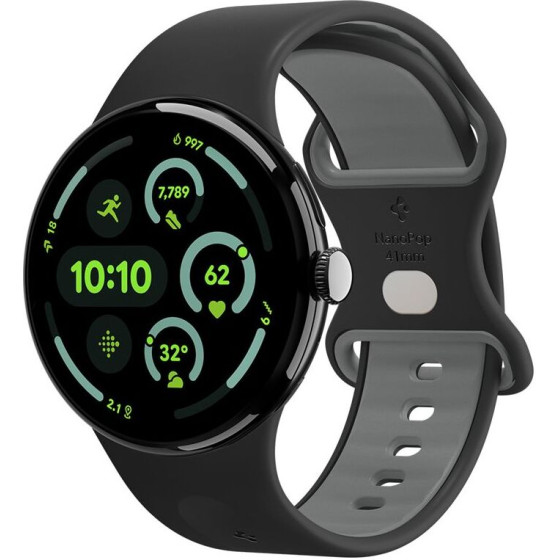 Spigen Nano Pop Band, black sesame - Google Pixel Watch 4/3/2/1 41mm - (AMP09486)