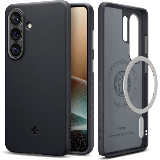 Spigen Nano Pop MagSafe, black sesame - Samsung Galaxy S2026 Ultra - (ACS11038)