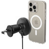 Spigen OneTap Pro 4 MagSafe Car Mount Charger, black - Wireless / AirVent Hook - (ACP08543)
