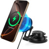 Spigen OneTap Pro 4 MagSafe Car Mount Charger, black - Wireless / Dashboard / Windshield - (ACP08544)