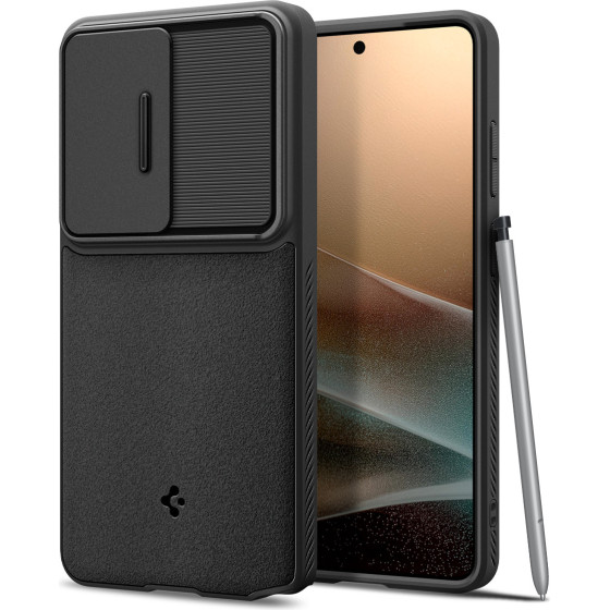 Spigen Optik Armor, black - Samsung Galaxy S2026 Ultra - (ACS10687)