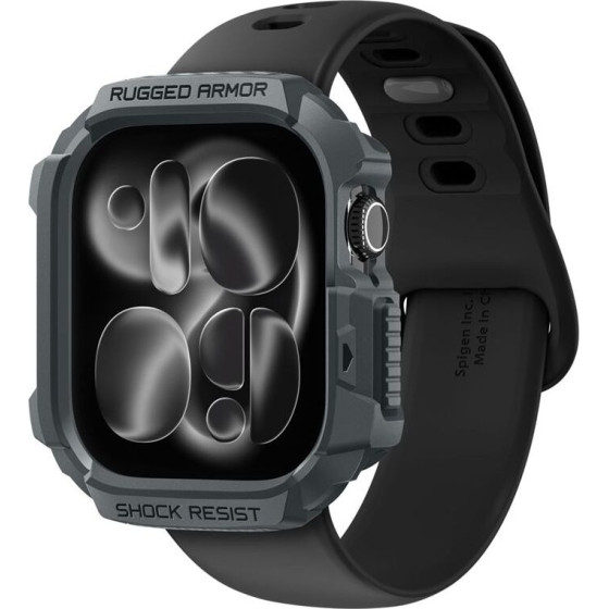 Spigen Rugged Armor 2, dark gray - Apple Watch 11 46mm - (ACS10500)